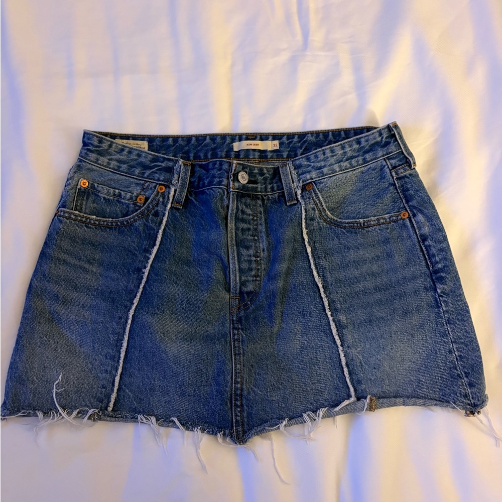 Urban Outfitters Distressed Jean Skirt